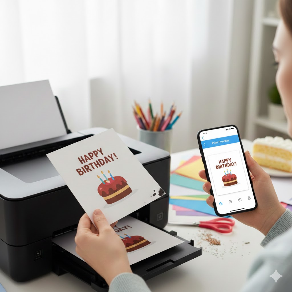 How to Print Your Birthday Card (Without Messing It Up)